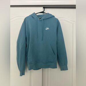nike (sportswear fleece pullover) hoodie blue